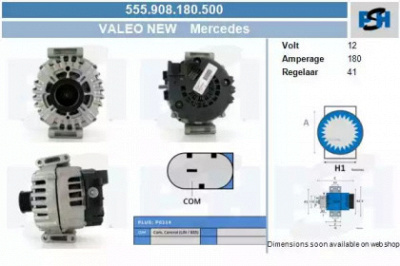 CV PSH 555908180500 -  Генератор